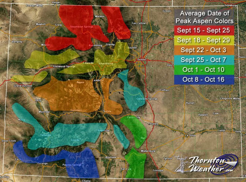 2023 Fall Colors in Colorado: When Will They Peak?