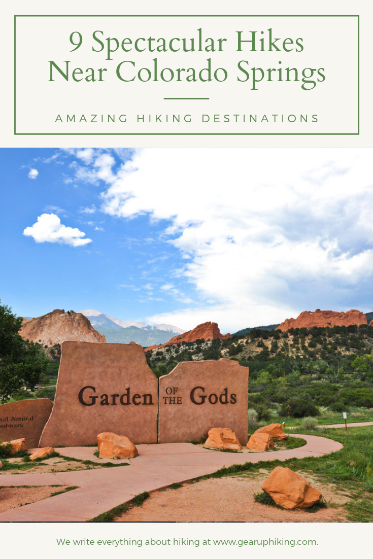 Discover the Best Colorado Springs Hikes with our Detailed Map