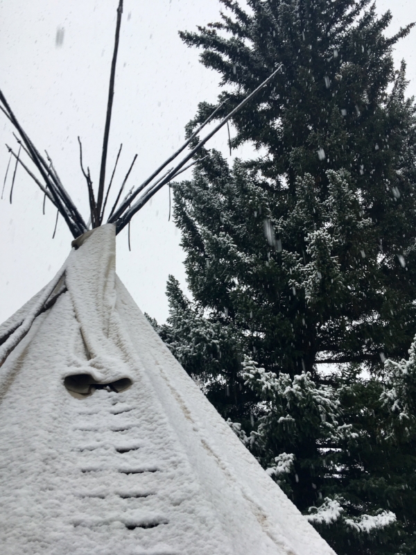 the dark night of winter